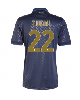 Billige Fotballdrakt Juventus Timothy Weah #22 Replika Tredjedrakt 2024-25 Kortermet